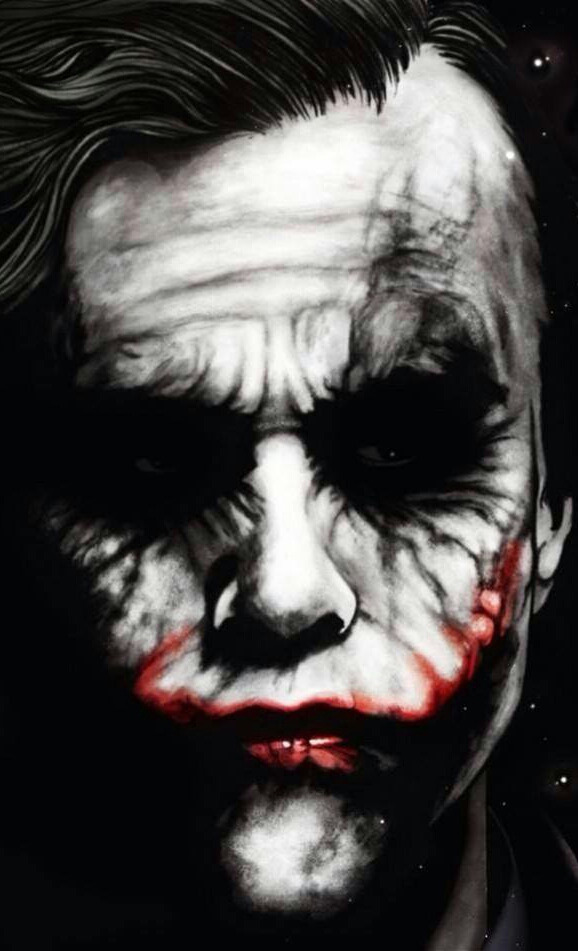 Image result for heath ledger joker art